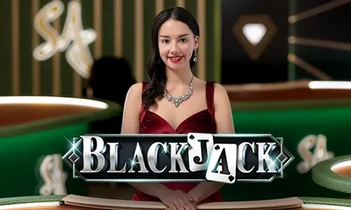 Live casino dealer interacting with players online